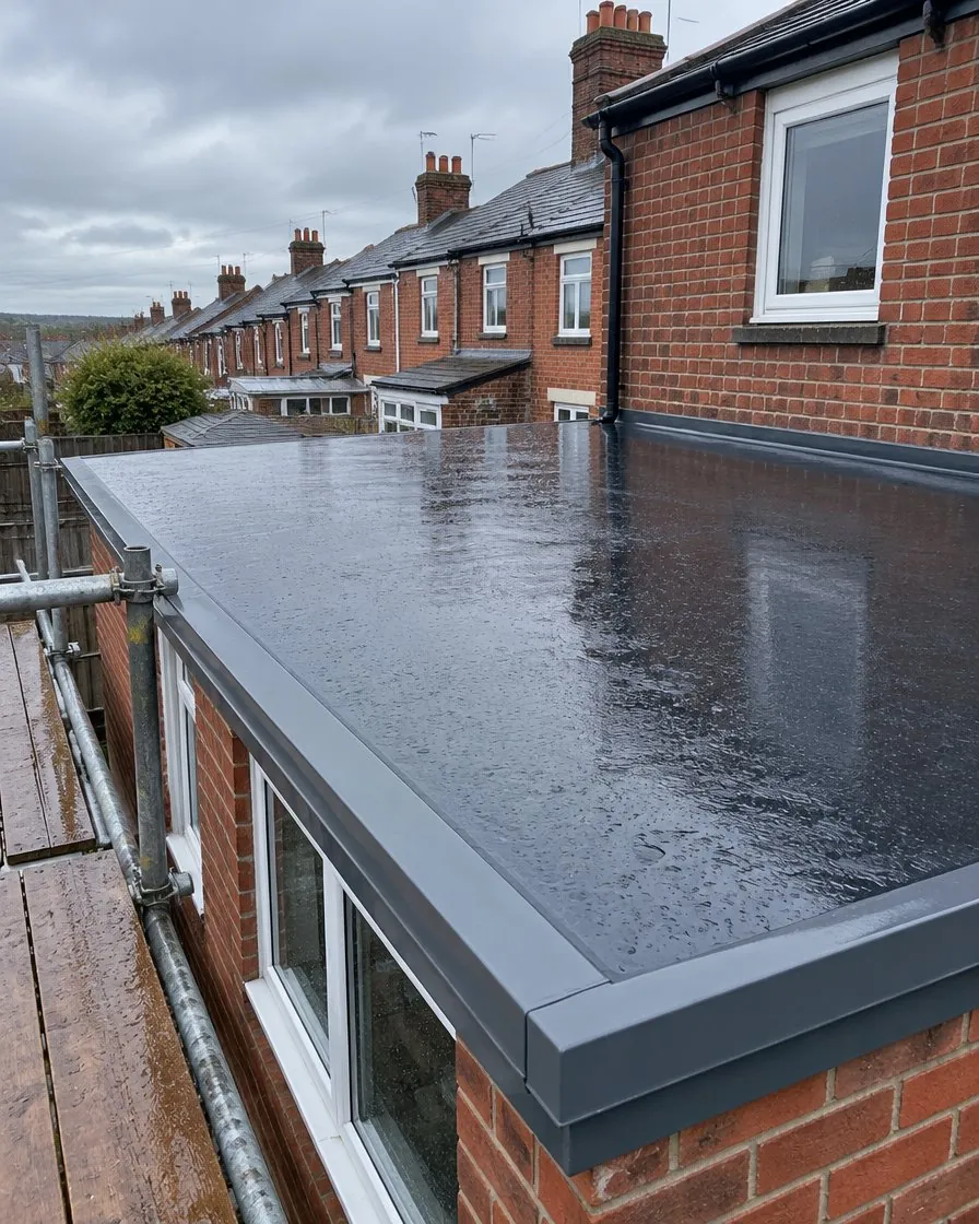 EPDM rubber roofing in Mullion