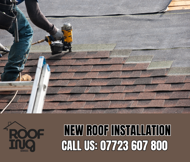 New Roof Installation in Mullion